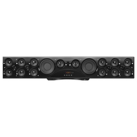 Système de haut-parleurs surround sans fil pour cinéma maison Hyper Sound 7.2 canaux en bois/MDF, barre de son TV 365W RMS, télécommande, décodage RAW