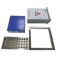 Boîtier en aluminium et acier galvanisé sur mesure, découpe laser CNC en acier inoxydable, boîtier métallique, boîte de distribution IP65, alimentation automobile