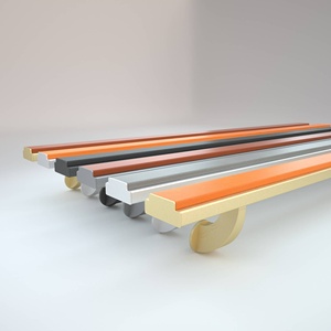 Pasamanos de Aleación de Aluminio Colorido y Elegante con Tira de Luz, Pasamanos de Pared Adecuado para Escaleras y Vidrio - Product Image 3