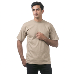 T-shirt de musculation surdimensionné de haute qualité, lourd, personnalisé, en microfibre surdimensionnée - Product Image 1