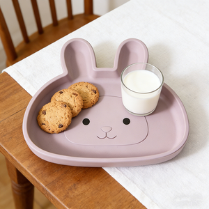 Plato <span class=keywords><strong>de</strong></span> Silicona <span class=keywords><strong>para</strong></span> Bebés con Formas <span class=keywords><strong>de</strong></span> Animales, <span class=keywords><strong>para</strong></span> la Primera Etapa <span class=keywords><strong>de</strong></span> Alimentación Complementaria (OEM/ODM) - Product Image 5