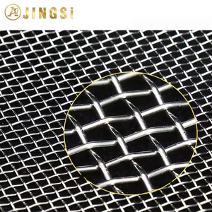 Hot bán 316 mạ kẽm nổi 4x8 thép không gỉ <span class=keywords><strong>crimped</strong></span> lưới màn hình dây lưới sóng dây thép không gỉ lưới - Product Image 3