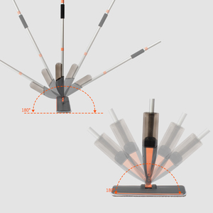 ไม้ม็อบอลูมิเนียมน้ำหนักเบาพิเศษ holamopa พร้อมไมโครไฟเบอร์ชิเนลหัวถอดได้ - Product Image 6