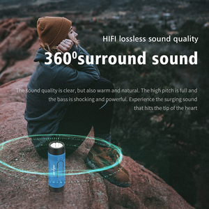 Ngoài trời âm thanh mini xách tay <span class=keywords><strong>bluetooth</strong></span> loa nạp tiền loa không dây với ánh sáng Led Loa không dây Zealot S1 - Product Image 6