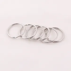 factory supply cheap price 25mm metal split key ring for key chain