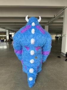 <span class=keywords><strong>Disfraz</strong></span> de Mascota Inflable de Peluche de 2.6/3m, <span class=keywords><strong>Disfraz</strong></span> de Monstruo Krampus para Adultos, <span class=keywords><strong>Disfraz</strong></span> de Mascota de <span class=keywords><strong>Bestia</strong></span> Sully para Desfiles, Eventos y Cosplay - Product Image 6