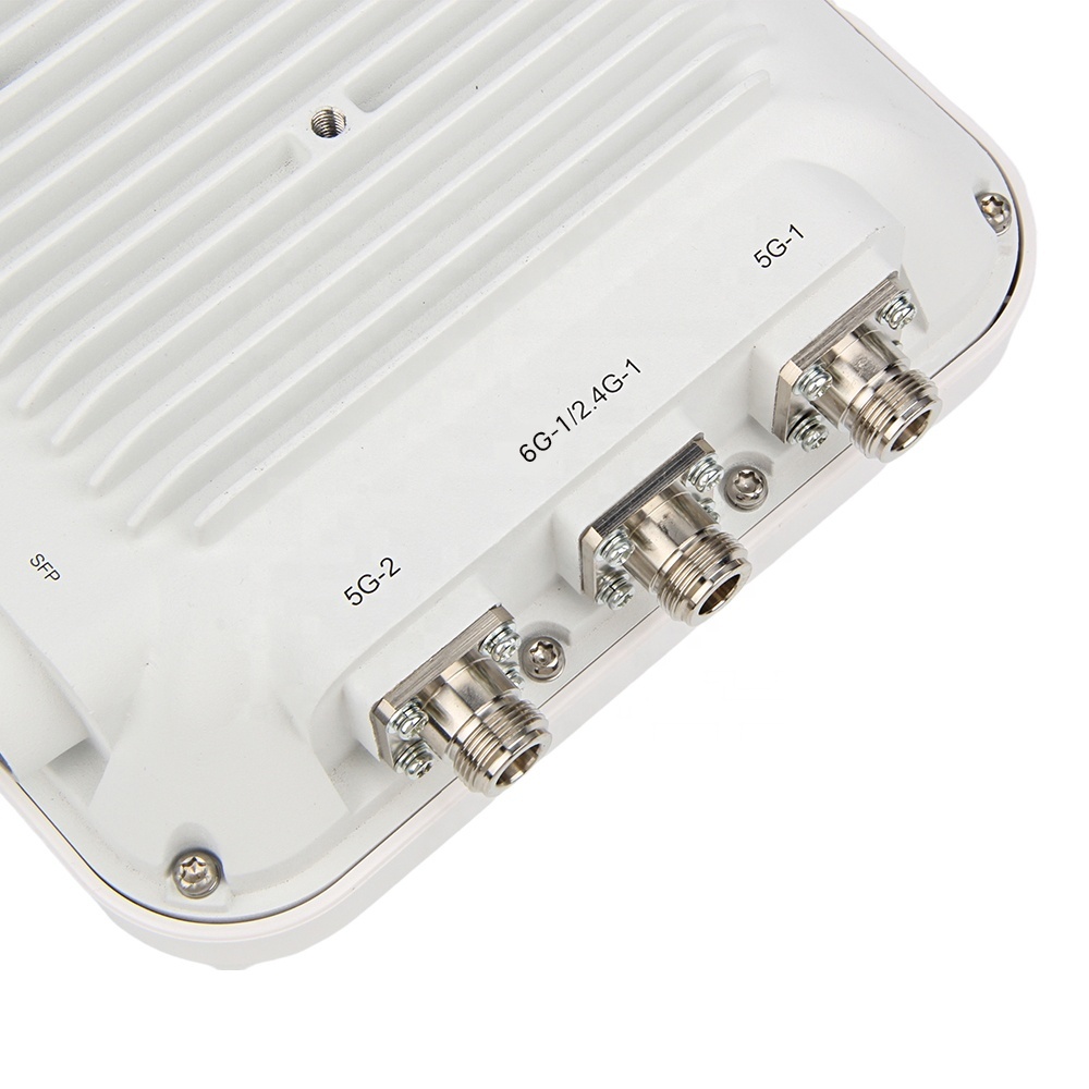 802.11be Tri-band Concurrent Outdoor Access Point WP981_V3 IP67 Qualcomm IPQ5332+QCN6432+QCN9274 48V POE RJ45 10G+2.5G · image 6