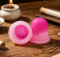 Kit de ventouses faciales en silicone RightBest RBFC-A4 50-80cm pour application ciblée sur le corps et le cou, avec sécurité et soulagement de la douleur