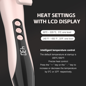 MeStar Rizador de <span class=keywords><strong>Pelo</strong></span> Profesional Más Vendido, Rizador de <span class=keywords><strong>Pelo</strong></span> de Alta Calidad, Portátil <span class=keywords><strong>para</strong></span> Uso Doméstico, Ondas Grandes, 50 mm - Product Image 3