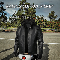 Combinaison de moto décontractée pour homme adulte, en cuir, imprimée par transfert thermique, séchage rapide, 220g, manches longues, logo avant, inspirée des équipes de course