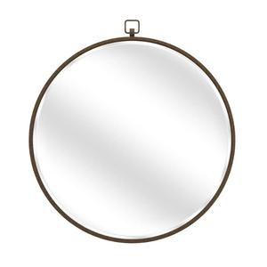 Miroirs muraux en gros avec cadre métallique rond, miroirs muraux tendance en métal artisanal à vendre - Product Image 3
