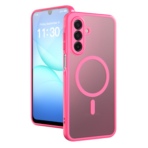 เคสโทรศัพท์พร้อมตัวป้องกันกล้องกระจกเคสโทรศัพท์สำหรับ <span class=keywords><strong>Samsung</strong></span> A36 A26 A16 A54 A35 A55 A37ฝาหลัง A57 - Product Image 1