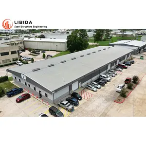 Prefabricated Steel Structures Prefab Workshop Design Steel Frame Warehouse Structural Construction Building Metal Warehouse