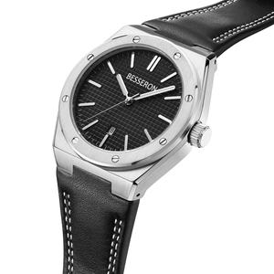Besseron Wholesale OEM Custom logo Stainless Steel <b>Watch</b> Case Sapphire Crystal Glass Luxury <b>Men</b> Quartz <b>Watches</b> Maker - Product Image 6