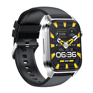 2024 New Product AMOLED Smart Watch 2.04 inch Big Screen BT Calling Smartwatch for Men Women