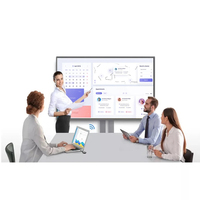 85-дюймовая интерактивная сенсорная панель Smart Board для образования с камерой 48 МП