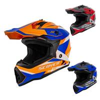Casques de moto tout-terrain personnalisés en ABS pour hommes, pour la sécurité en motocross, le cyclisme et les sports de plein air