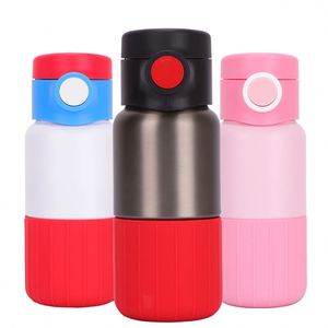 Customized 400ml Stainless Steel Insulated Water <b>Bottle</b> for Ladies, Portable Student Drinking Water Cup - Product Image 1