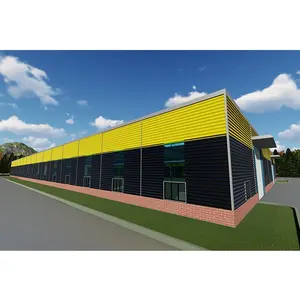 industrial shed design prefabricated building big steel structure warehouse