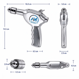 Al Mida Healthcare - Juego de Instrumentos Quirúrgicos Ortopédicos de Acero Inoxidable con Taladro Manual para Huesos, Certificado CE Clase II OEM - Product Image 5