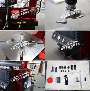 Autocare Tire Changer Wheel Balancer And 3D Wheel Alignment Machine For Garage