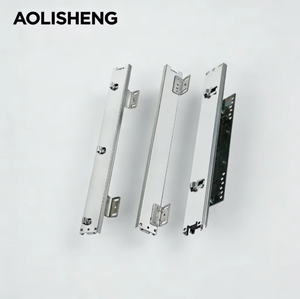 Glissière de tiroir robuste à fermeture douce AOLISHENG <span class=keywords><strong>pour</strong></span> systèmes de rangement de cuisine et d'entrepôt, conception à montage inférieur - Product Image 1