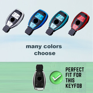 2025 DM sang trọng Solitaire TPU chìa khóa xe Fob Bìa Chất lượng cao Silicone từ xa bảo vệ Key trường hợp Mercedes Benz & Kia tương thích - Product Image 3