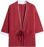 Manteau Yukata Happi traditionnel japonais de haute qualité, personnalisé, écologique, avec motif imprimé