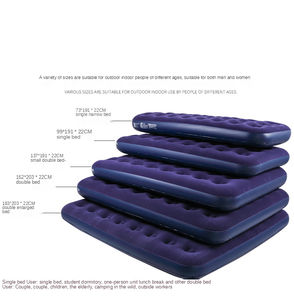 Colchón Inflable para Coche, Hogar y Exteriores, Colchón de Aire Doble Grueso, Plegable y Acolchado - Product Image 3