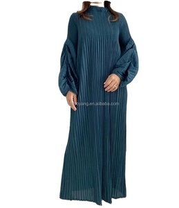 Fabricante de Ropa Zhuoyang, Vestidos Casuales a Medida para Mujer, Tallas Grandes, Vestidos Plisados Estilo <span class=keywords><strong>Issey</strong></span> <span class=keywords><strong>Miyake</strong></span> - Product Image 2