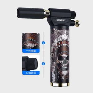JOFI High Flame Torch Gun Portable Outdoor Welding Lighter With Windproof Function Tribal Design - Product Image 2