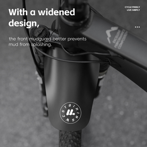 واقيات طين محمولة للدراجات الجبلية من WEST BIKING، إكسسوارات دراجات خفيفة الوزن سريعة التحرير للعجلة الأمامية والخلفية - Product Image 2