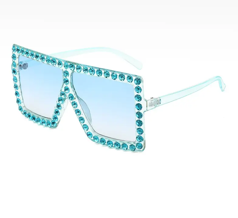 Gafas de sol de cateye para hombre, lentes de espejo, alta calidad, 2022