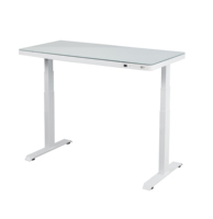 Table sur pied électrique ergonomique au design moderne, bureau à double moteur, hauteur réglable, bureau à domicile