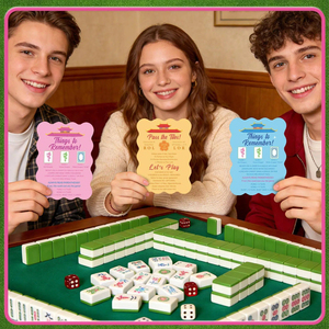 MeldVerse Mahjong Shuffler Cards Tiles-Professional Quality Acrylic Material 4-Piece Casino Gambling Durable Mixing Minimalist - Product Image 5