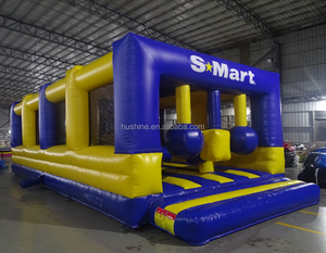 Khổng lồ <span class=keywords><strong>5K</strong></span> chạy sự kiện lớn Mega nhà bị trả lại bouncy nhảy lâu đài ngoài trời Inflatable Insane <span class=keywords><strong>5K</strong></span> chạy khóa học trở ngại - Product Image 4