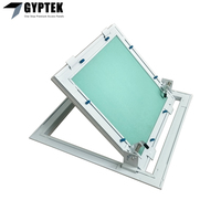 Panneau d'accès au plafond moderne amovible et détachable, double ouverture, étanche, isolant thermiquement, en plaque de plâtre pour grille de plafond en cloison sèche