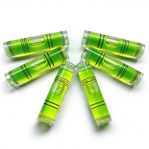 Niveau à bulle DIY 9,5x40mm liquide vert pour la construction et la menuiserie - Product Image 1