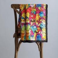 Design de mode 100 foulard en soie pour les femmes musulmanes