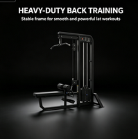 Équipement de musculation et de fitness de haute qualité, export direct usine, pour salle de sport commerciale et usage domestique, Lat Pull Down et Low Row avec garantie
