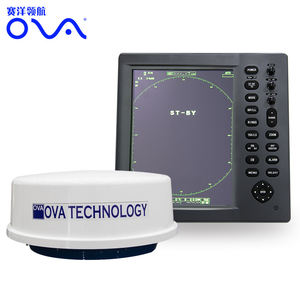 Système <span class=keywords><strong>radar</strong></span> longue portée Xband LCD 10 pouces OEM, directement de l'usine, pour la navigation maritime, matériau plastique pour bateaux - Product Image 2