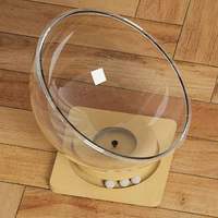 Hamac de fenêtre rafraîchissant en bois massif pour chat, avec ventouses, universel quatre saisons, amovible et lavable, fixation murale pour chats de petite taille
