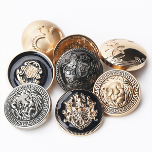 Tùy chỉnh thiết kế giá rẻ giá kim loại ưa thích brass Zinc Hợp Kim quân đội đồng phục phù hợp với áo khoác blazer shank nút - Product Image 5