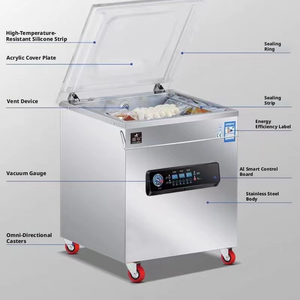 เครื่องบรรจุสูญญากาศแนวนอนสำหรับเม็ดมะม่วงหิมพานต์และธัญพืชบรรจุภัณฑ์แบบจำนวนมาก - Product Image 5