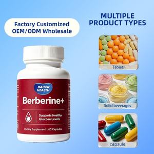 Gummies de soutien immunitaire naturel au complexe de berbérine et de cannelle, 60 unités, vente en gros directe usine OEM - Product Image 4