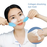 Patchs Oculaires Solubles au Collagène et aux Algues en Spray Anti-Rides, Anti-Cernes, Raffermissants, Hydratants, Éclaircissants, Véganes, Marque Privée, OEM