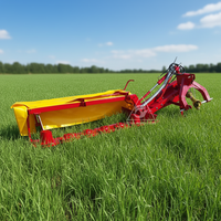Segadora de Discos Rotatorios para Tractor FOYA, Implementos de Enganche de 3 Puntos, Cortadoras Laterales de Césped, Caja de Cambios, Larga Vida Útil