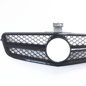 Grille avant Mercedes-Benz Classe C W204 A204 en plastique ABS, pièce de rechange pour pare-chocs 2007-2014 - Product Image 1