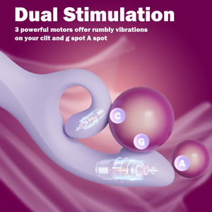 S-hande - Estimulador de Clítoris Doble OEM de Alta Gama, 9 Frecuencias, Vibrador Flexible de Punto <span class=keywords><strong>G</strong></span>, Juguete Sexual para Mujeres - Product Image 3
