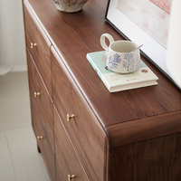 Meilleure Vente Courante : Commode Moderne Zhenzhimei à 6 Tiroirs en Bois Massif, Durable, Écologique, à Poser au Sol, Idéale pour Chambre à Coucher, Personnalisable